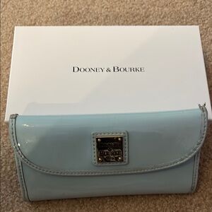 Dooney & Bourke Light Blue Clutch